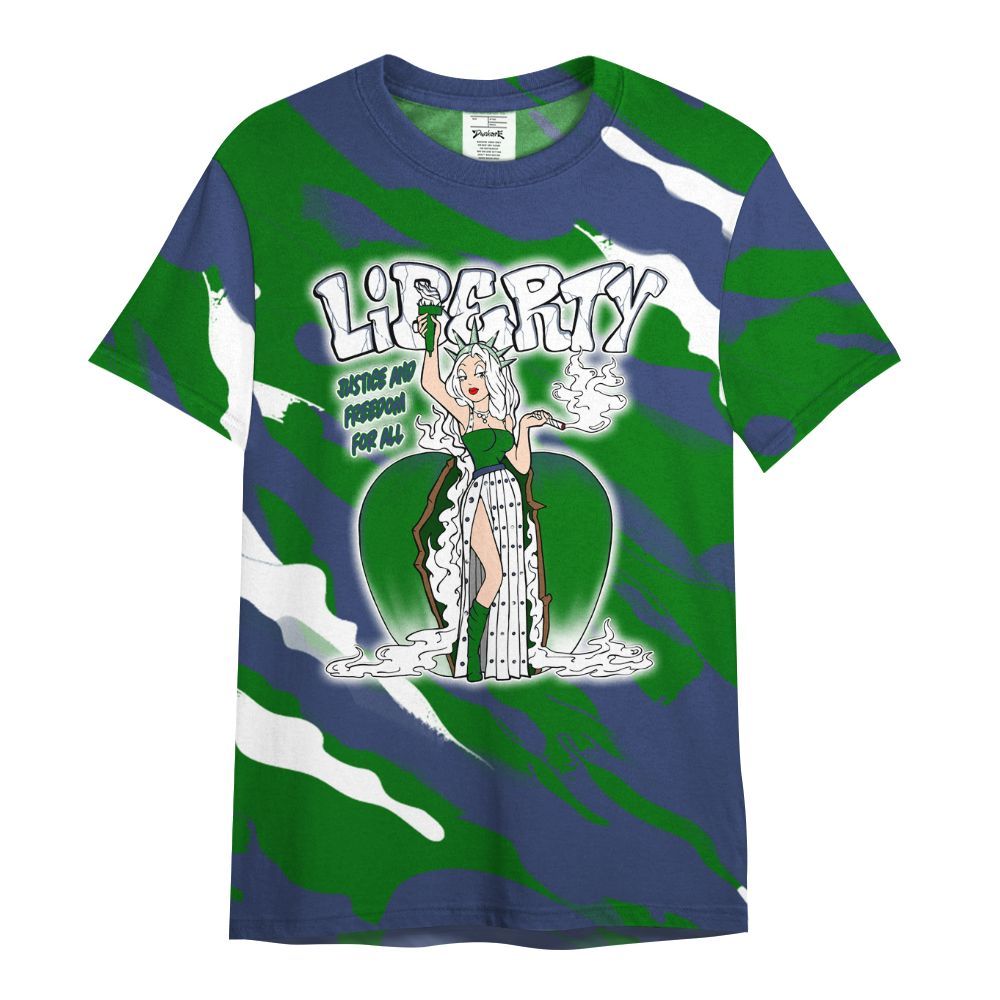 Shirt To Match Midnight Navy 13s - Midwest Cartoon Colored All Over Print