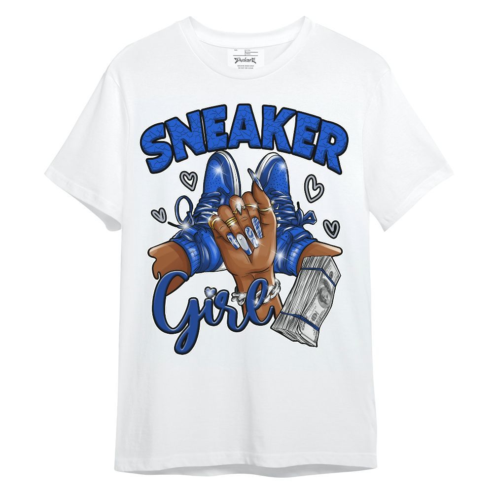 Shirt To Match Air Foamposite One Royal - Sneakerz Girlz Unisex Shirt