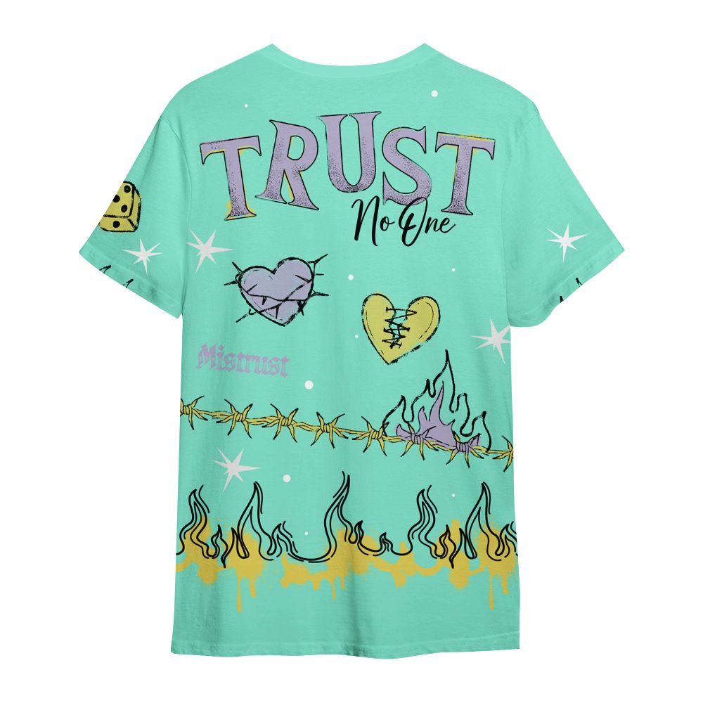 Shirt To Match Dunk Low Easter 2026 - Trust No One Snake-Bite Doodle Crayon All Over Print