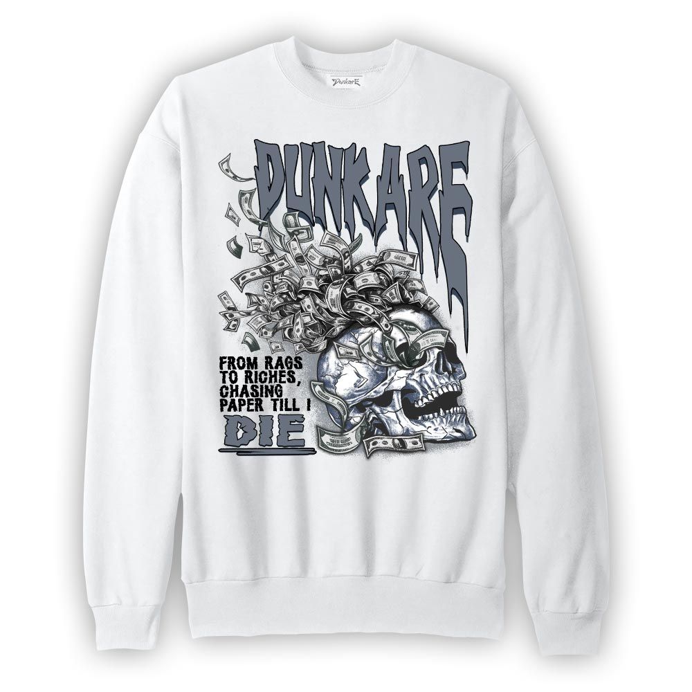 Sweatshirt To match Low Diffused Blue 11s Sweatshirt - From Rags To Riches Graphic