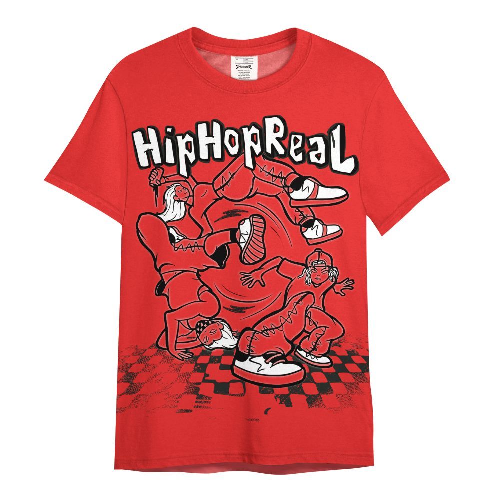 Shirt To Match Red Thunder 4s - Feel Life Street Style All Over Print