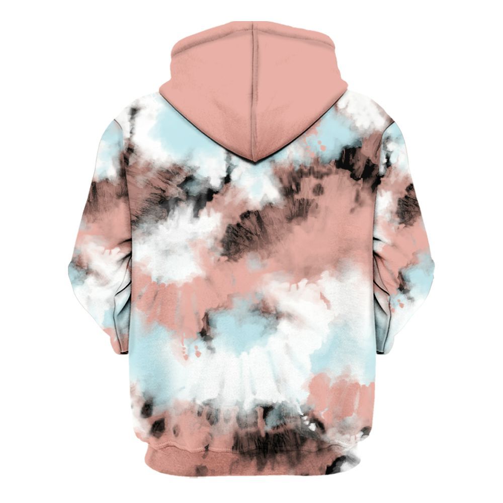 Hoodie To Match Dunk Low Glacier Arctic - Tie Dye FK Around Find Out All Over Print