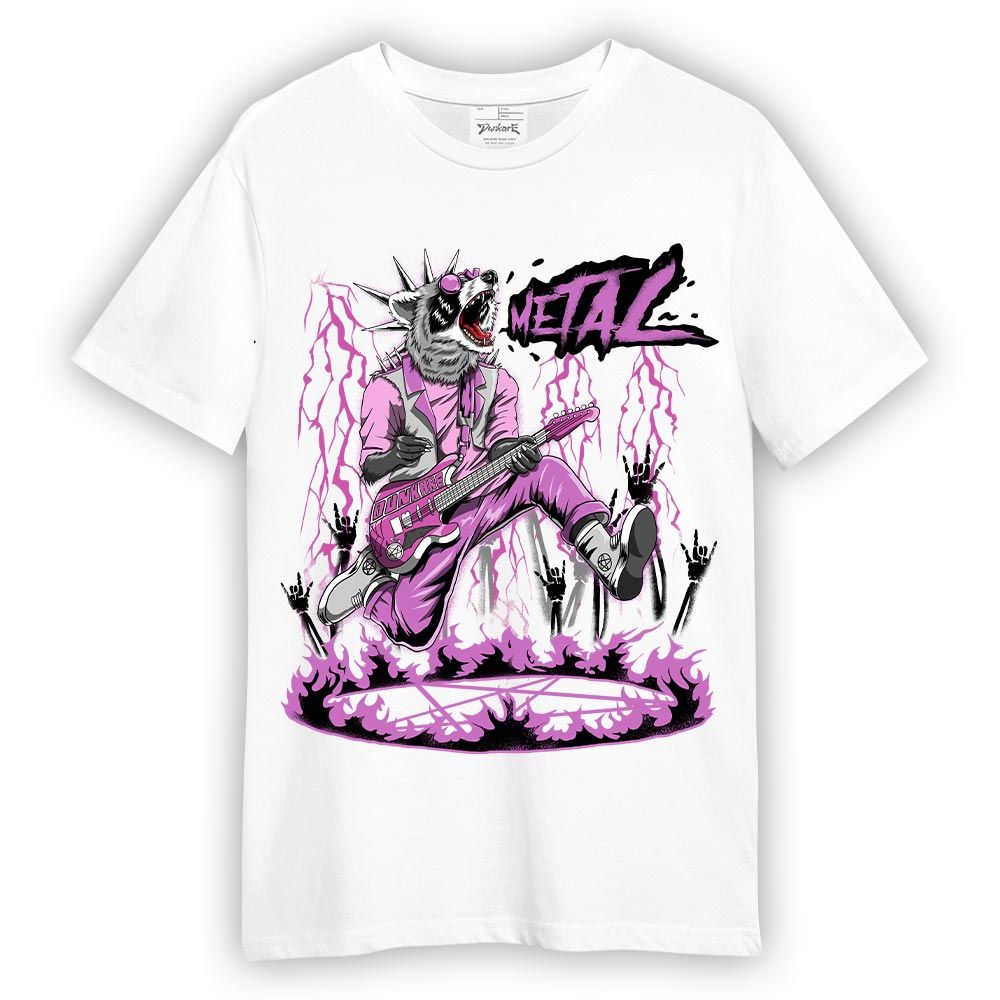 Shirt To Match Hyper Violet 4s T-- Punk Rock Raccoon T-Shirt Unisex 1305 DNY