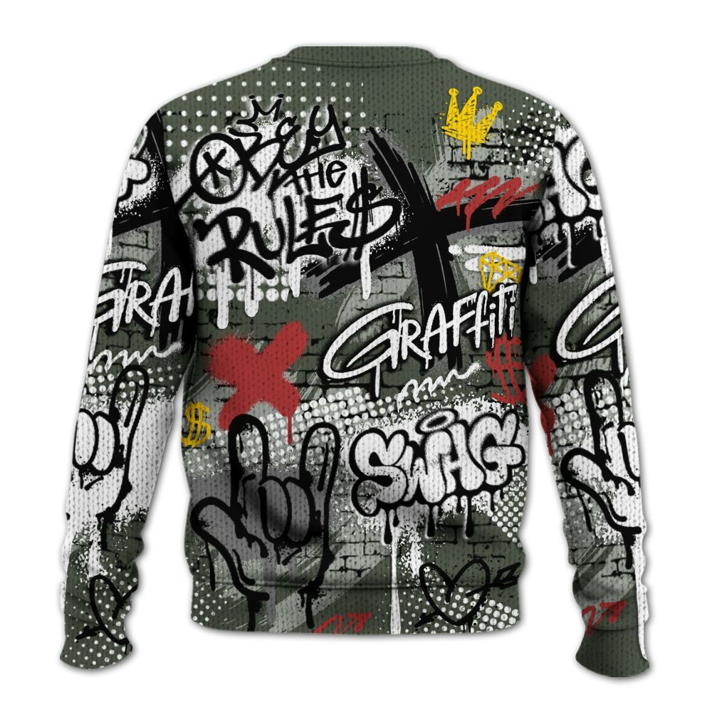 Sweater To Match Air Force 1 Low Year Of The Snake Shirt, True It Real Graffiti Streetwear Graphic