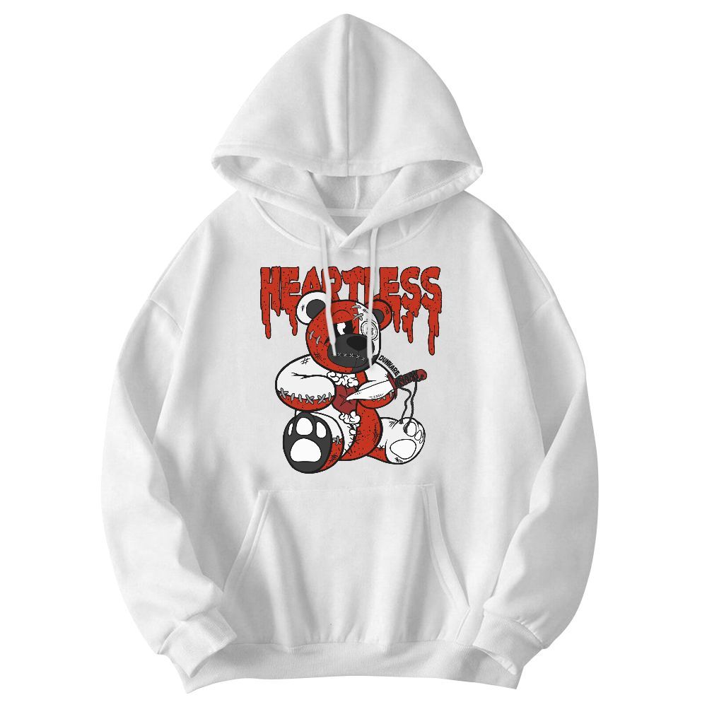 Sweatshirt To Match Red Cement 4s - Heartless Bear Graphic
