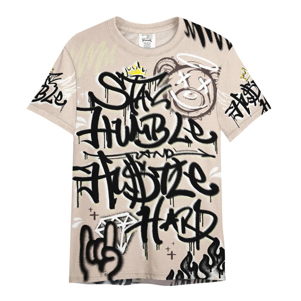 Shirt To Match A Ma Maniere X Fossil Stone 4s - Humble Drip Streetwear Graffity All Over Print
