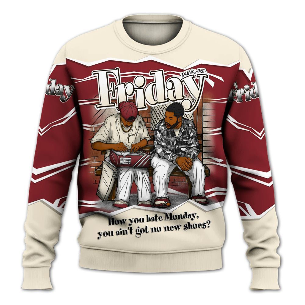 Sweatshirt To Match Valentine's Day 2026 4s - Friday Movie 90s TV All Over Print