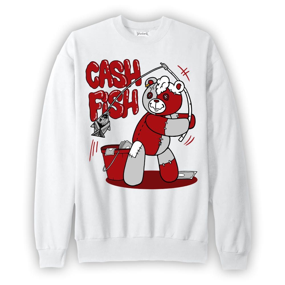 Sweatshirt To match Red Taxi 12s Sweatshirt - Moneys Fish Hugz Graphic