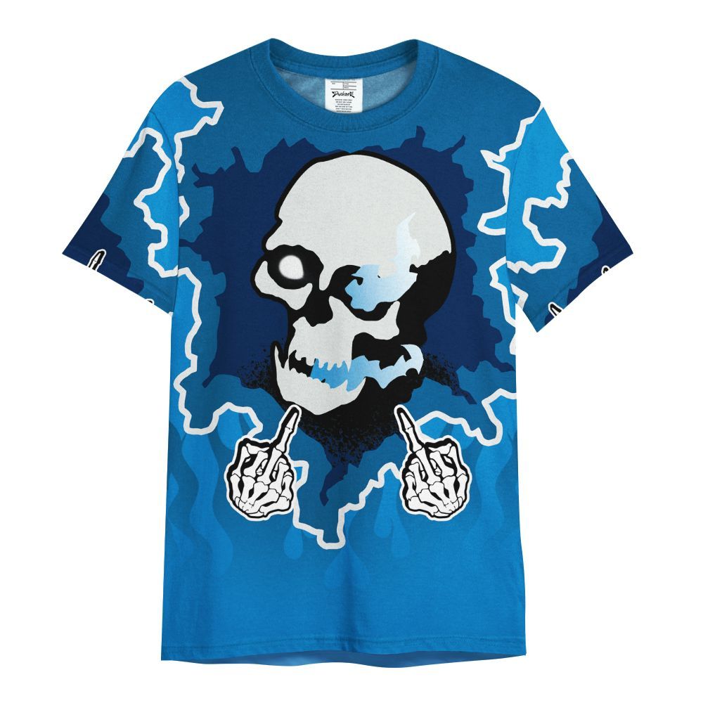 Shirt To Match Industrial Blue 4s - F Around Find Out Graphic Trapped All Over Print