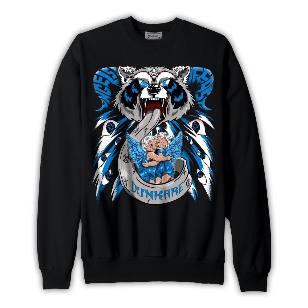 Sweatshirt To match Sweatshirt Angels Feast Raccoon, Military Blue 4s To Match Sneaker DNY