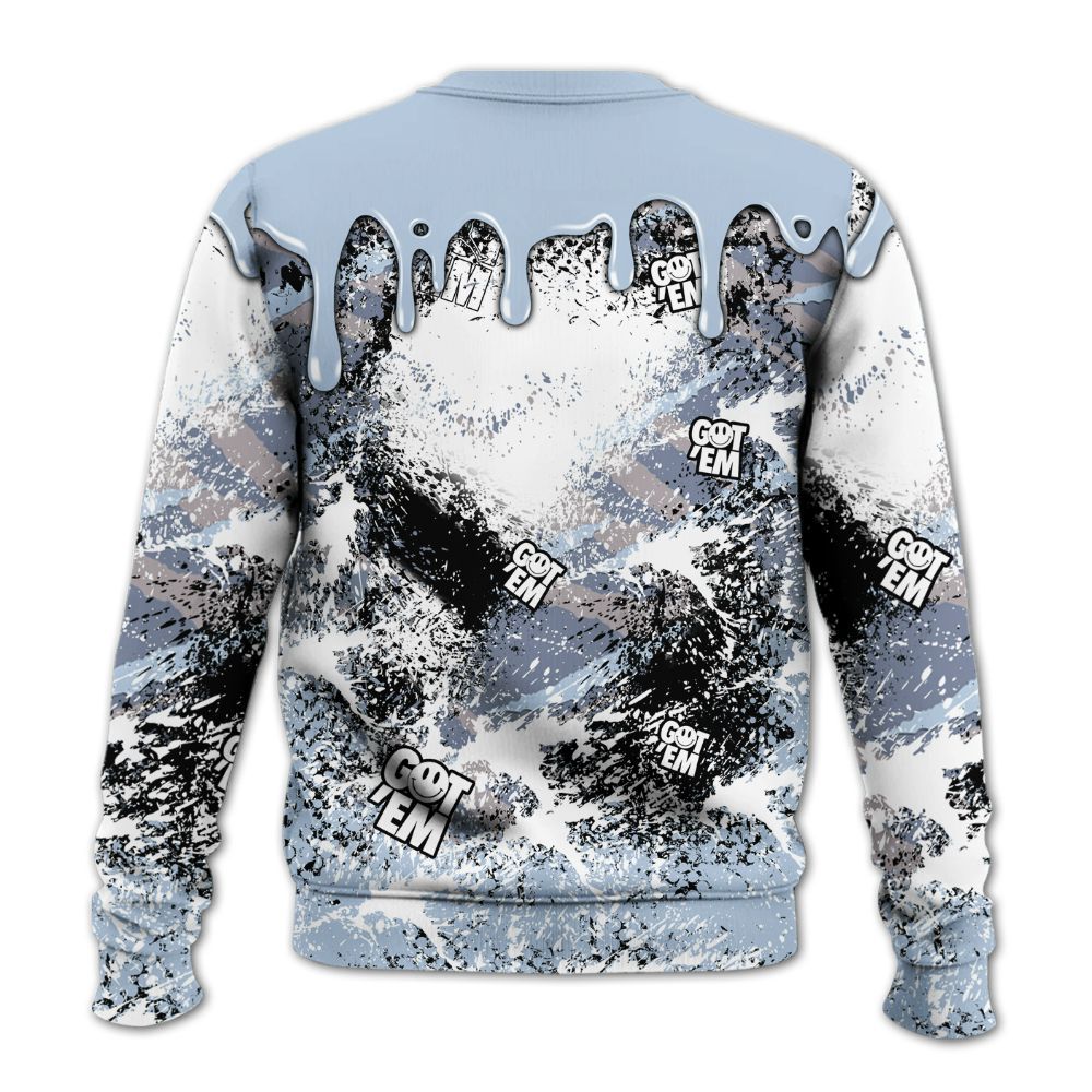 Sweatshirt To Match Ja 2 Induction - Dripping 23 Drip All Over Print