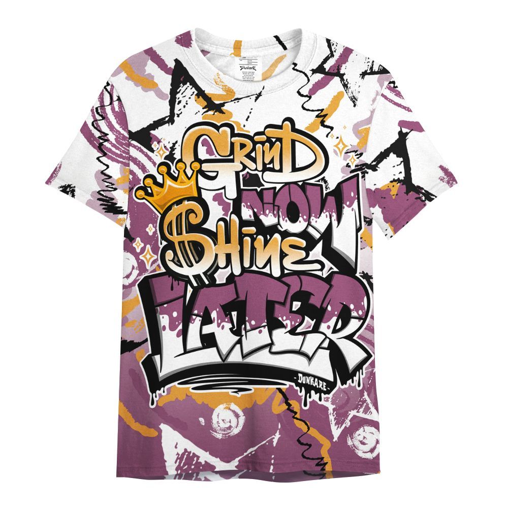 Shirt To Match High OG Brotherhood 1s - Grind Shine Later Drip All Over Print