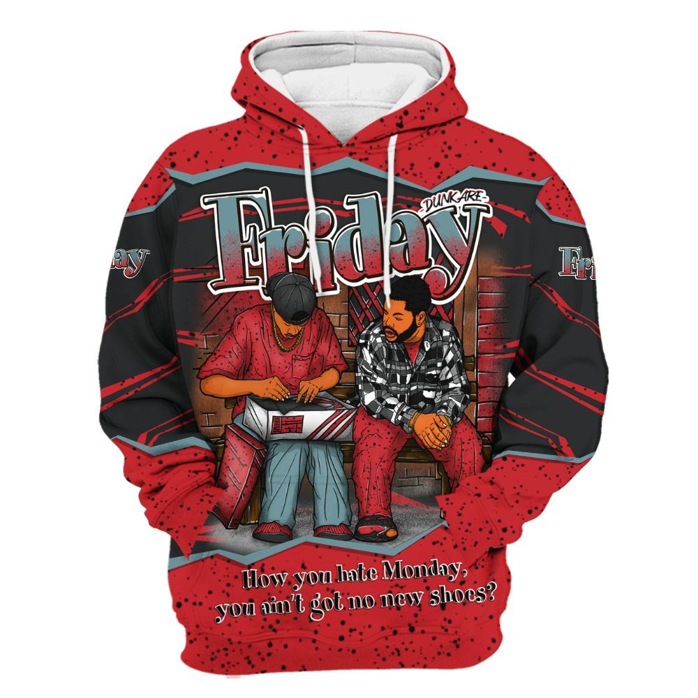 Hoodie To Match Retro Halloween 5s - Friday Movie 90s TV All Over Print