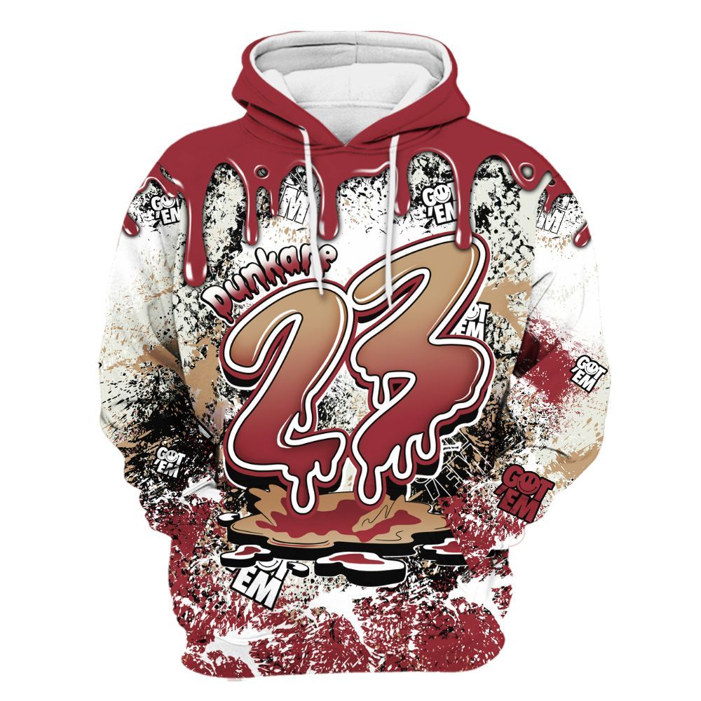 Hoodie To Match Chicago 2025 40s Shirt, Dripping 23 Drip All Over Print