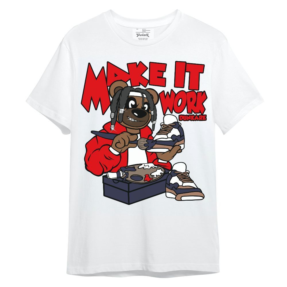 Shirt To Match Low OG Howard Bison 1s - Pull It Off Bear Unisex Shirt