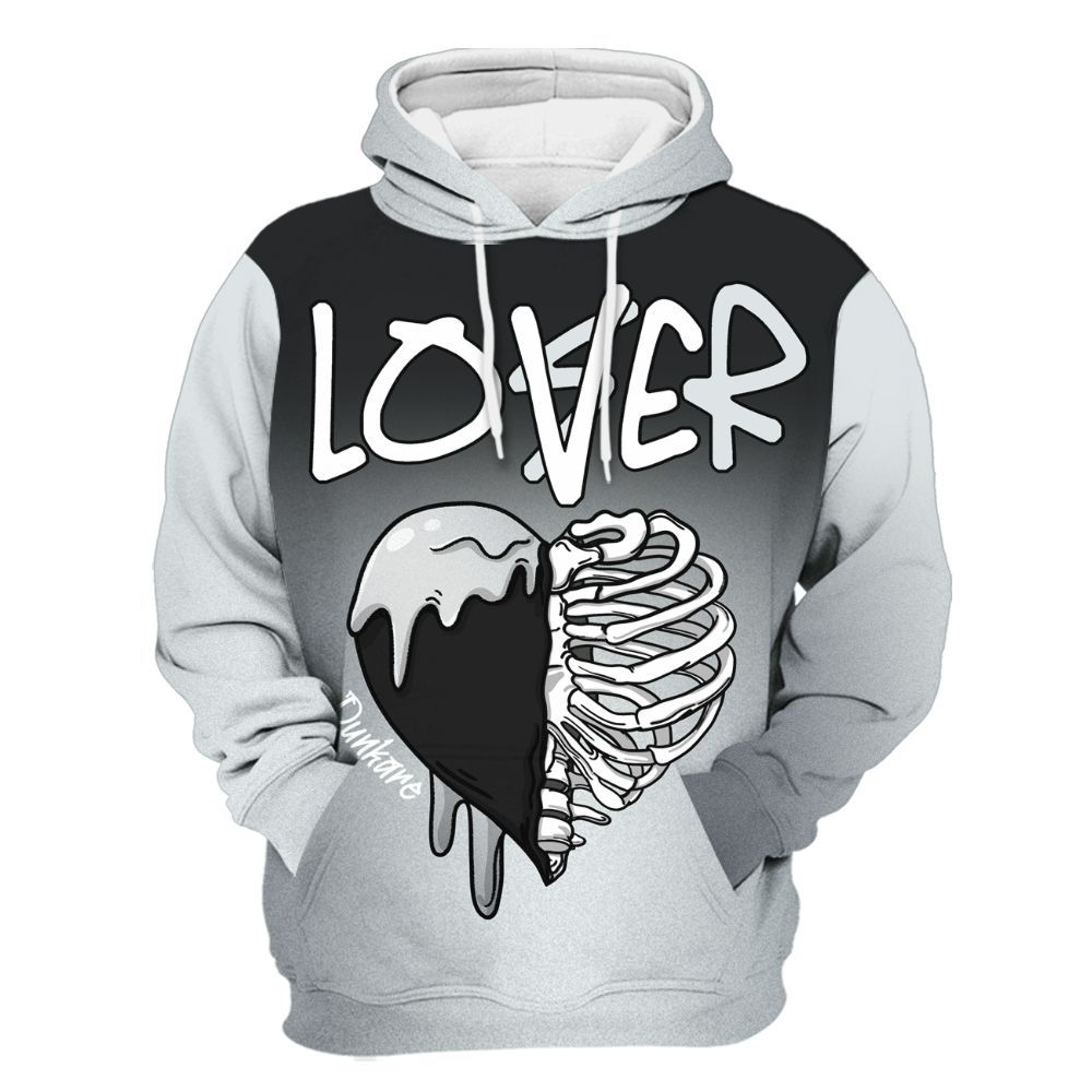 Hoodie To Match Cap And Gown 6s - Loser Lover Dripping All Over Print