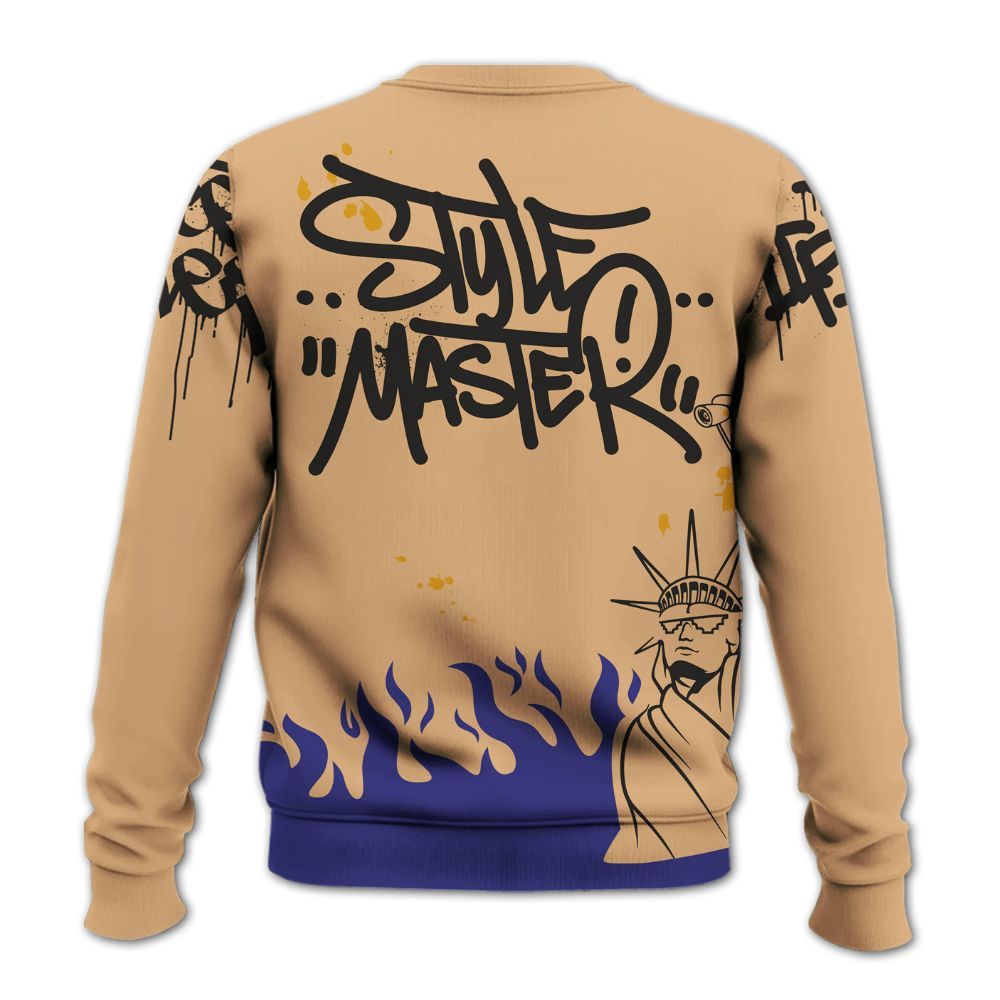 Sweatshirt To Match SE Afrobeats 7s - Graphic Fck Around Find Out All Over Print