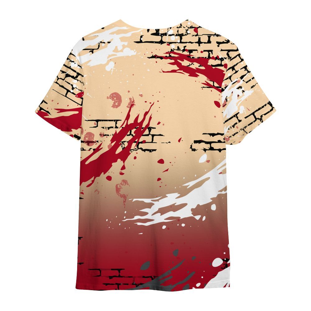 Shirt To Match Retro Pizza GS 4s - Values Of Loyalty Drip All Over Print