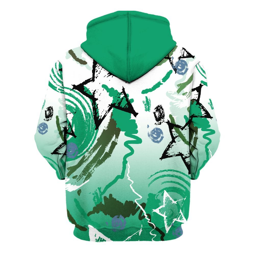 Hoodie To Match Foamposite Pro Pine Green 2025 - Grind Shine Later Drip All Over Print