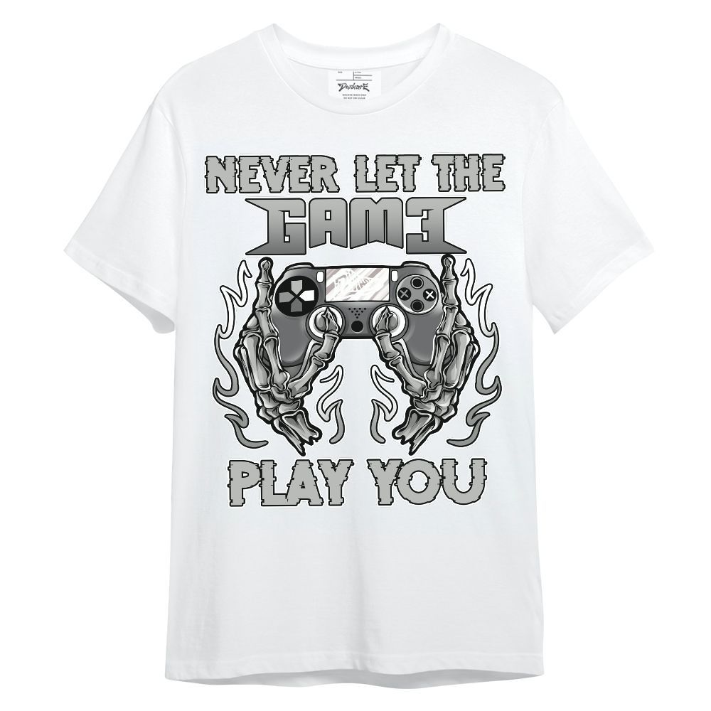 Shirt To Match Retro Wet Cement 4s - PlayGame Skull Unisex Shirt