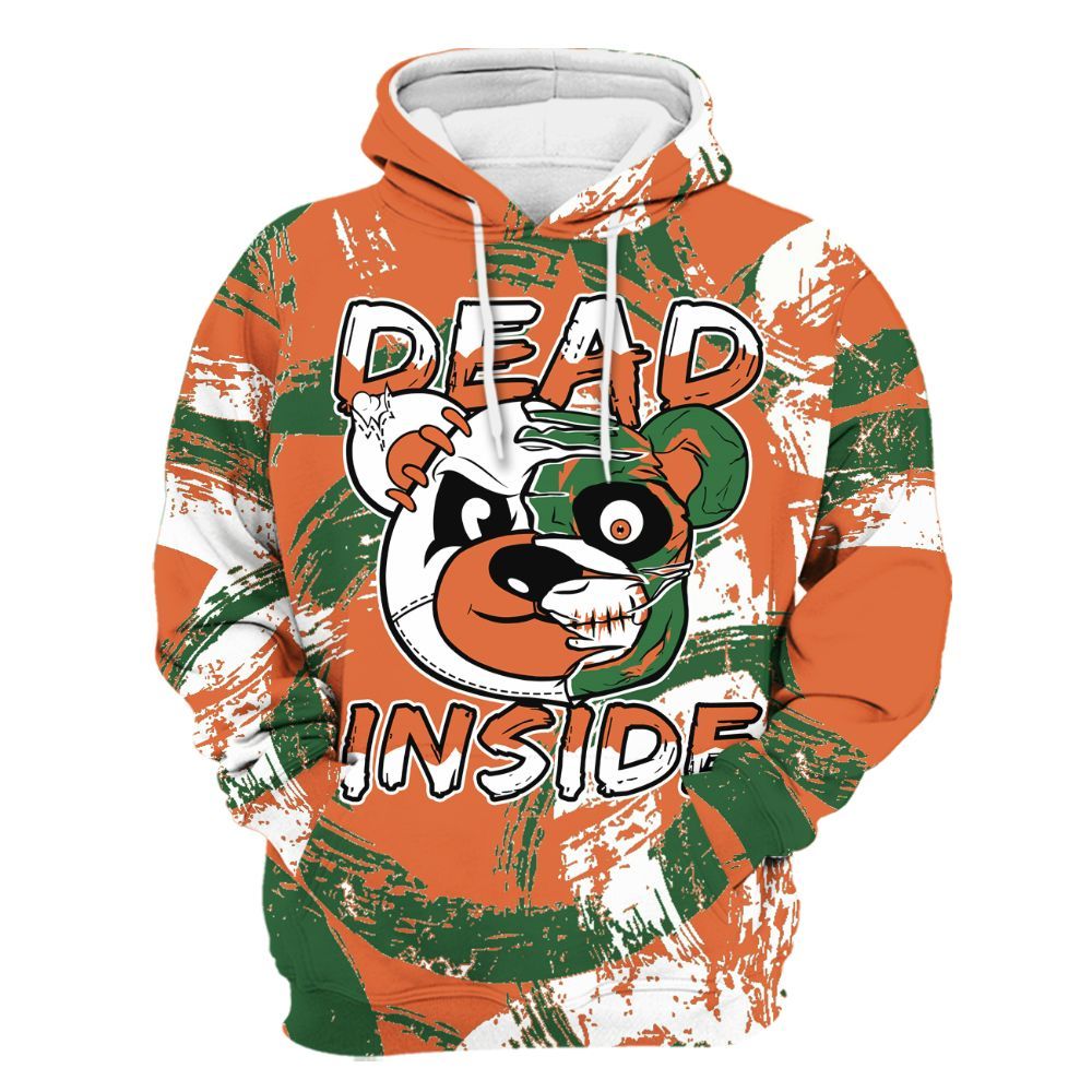 Hoodie To Match Low Miami 5s - Lifeless Bear Circle Slpash All Over Print