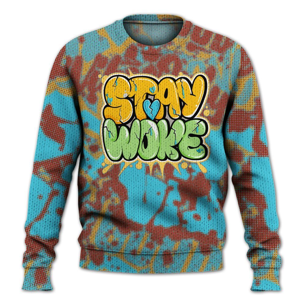 Knitted Sweater To Match SB Dunk Di'Orr Greenwood - Stay And Woken Street