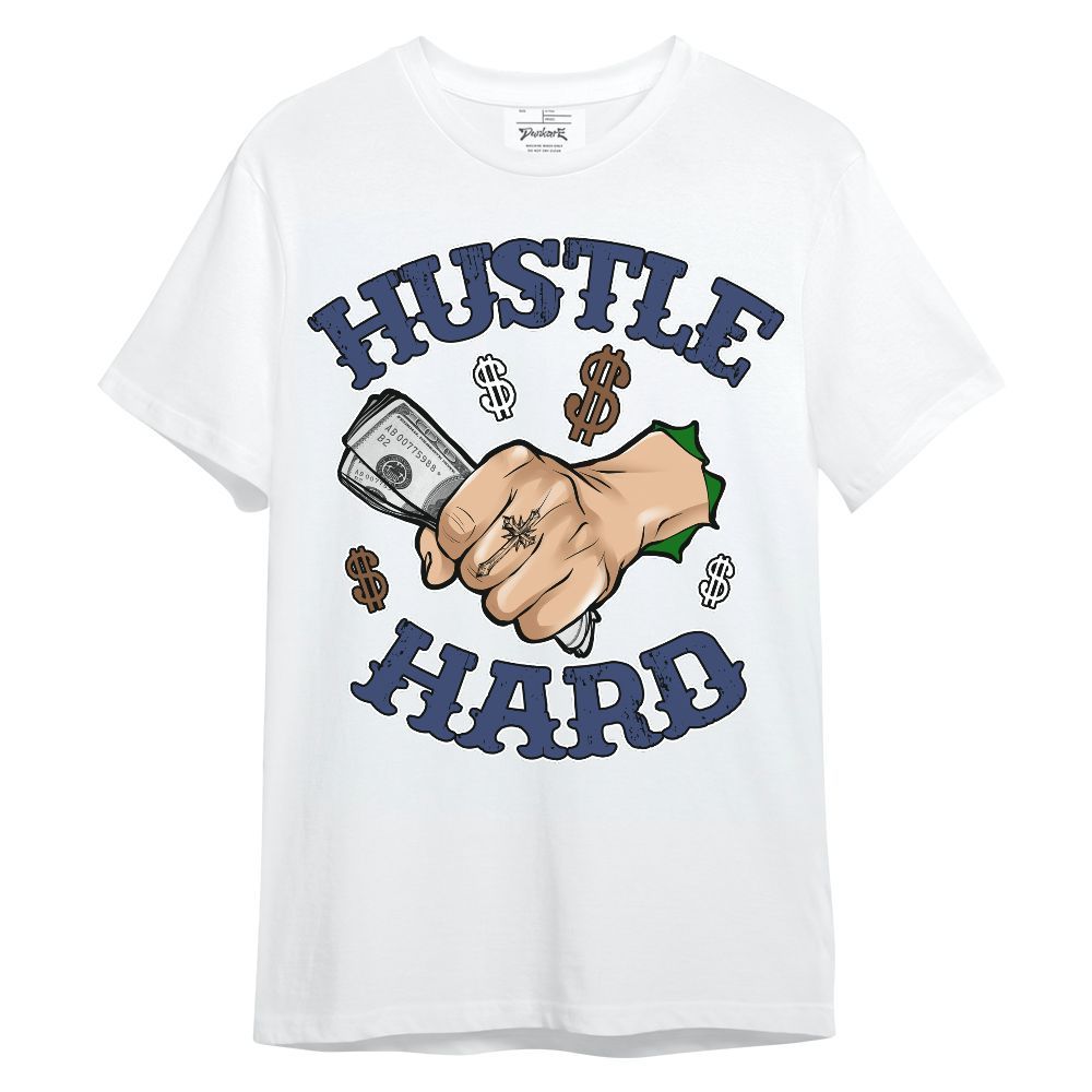 Shirt To Match Midnight Navy 13s - Hustles Hard! Unisex Shirt