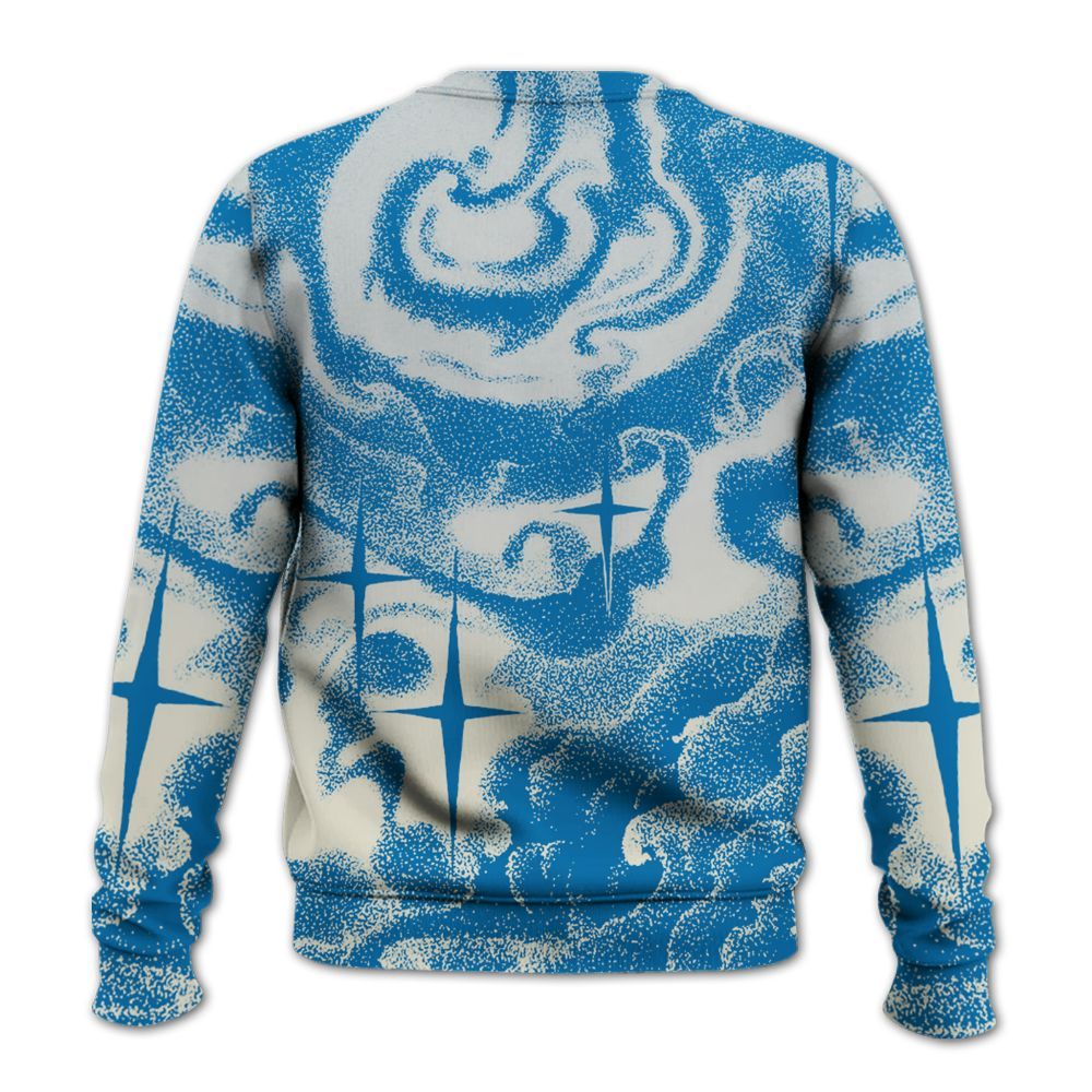 Sweatshirt To Match Rare Air 3s - Angel Hustle Money All Over Print