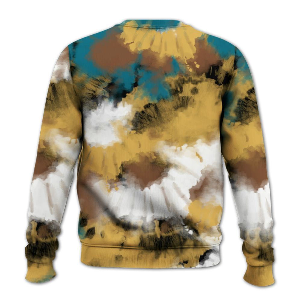 Sweatshirt To Match Retro Cacao Wow 4s - Tie Dye FK Around Find Out All Over Print