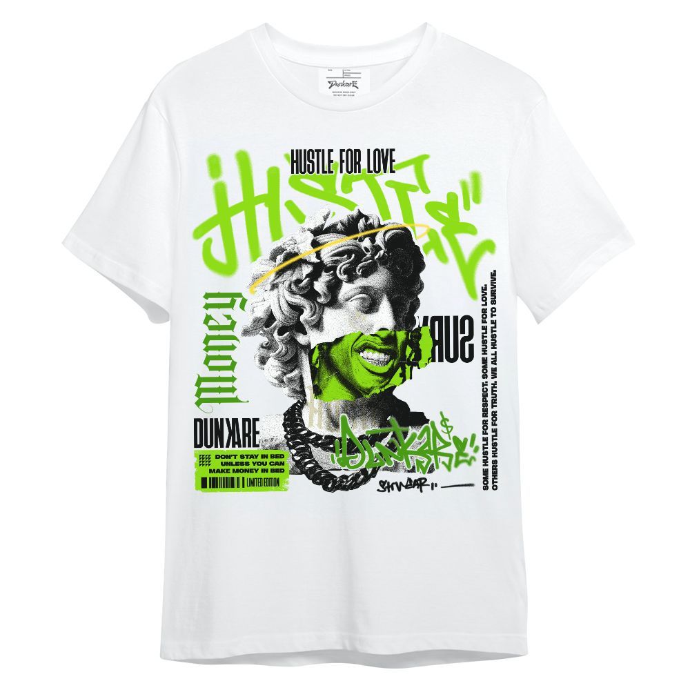 Shirt To Match Electric Green 6s - Hustles Streetwear Unisex Shirt
