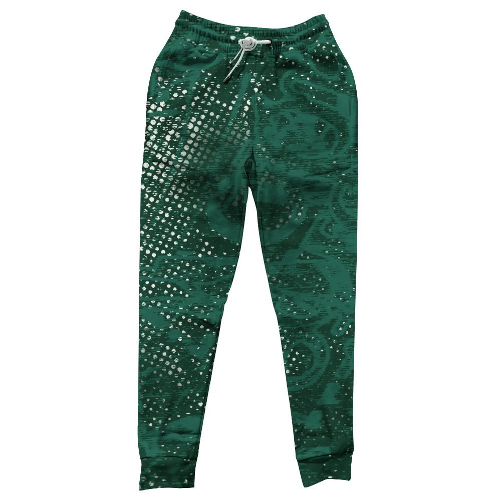 Sweatpant To Match Oxidized Green 4s - Avant Garde Graphic All Over Print