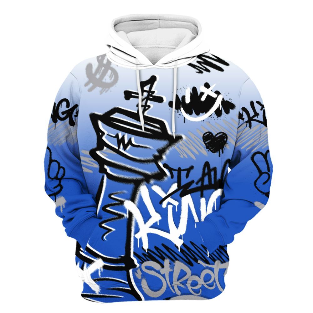 Hoodie To Match Retro Stealth 5s - Street King Chess Streetwear All Over Print