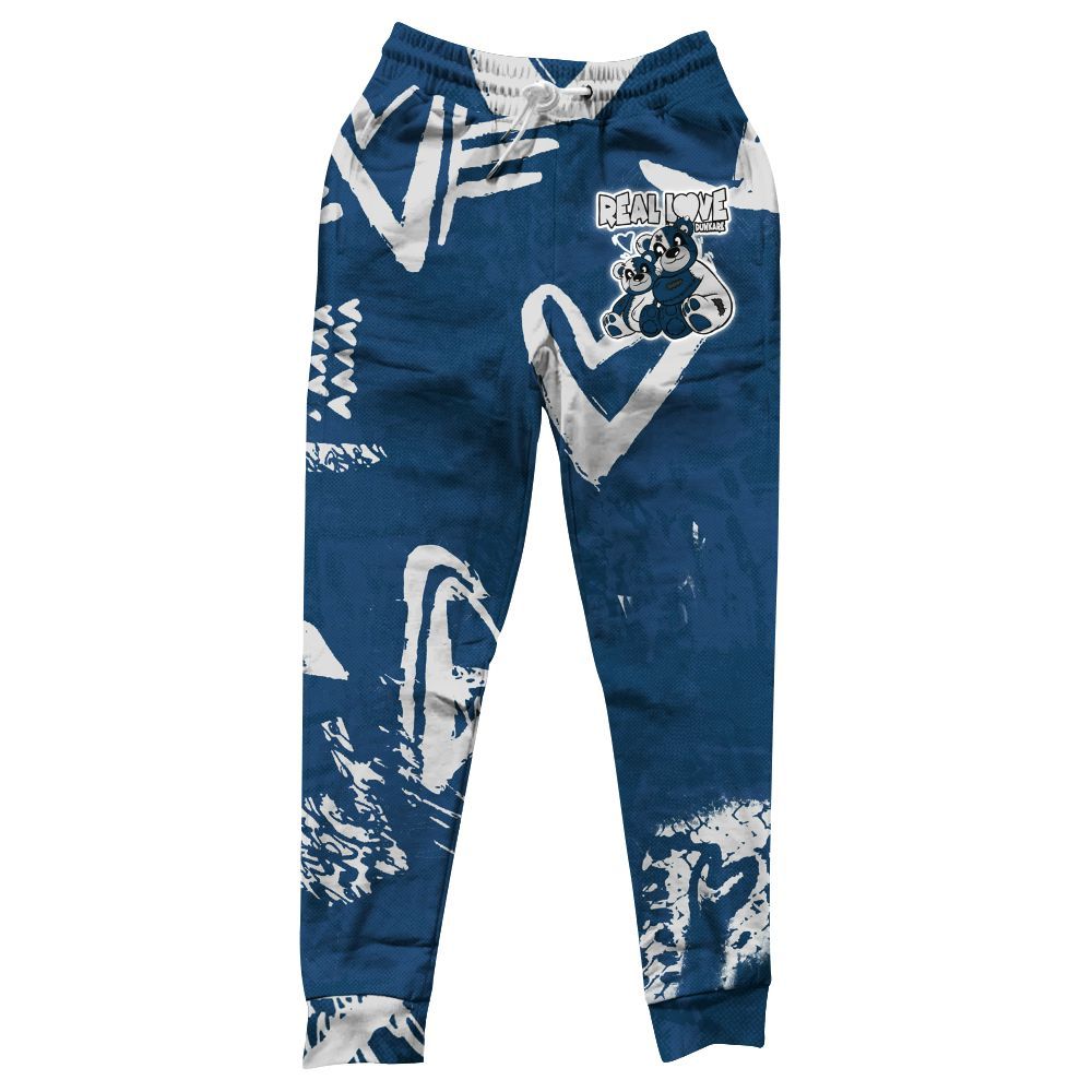 Sweatpant To Match High OG Midnight Navy 1s - Sincere Fondness Bear All Over Print