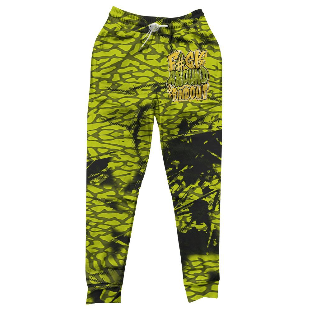 Sweatpant To Match Dunk Low QS Halloween Skull - F Around Find Out Graphic Profound All Over Print