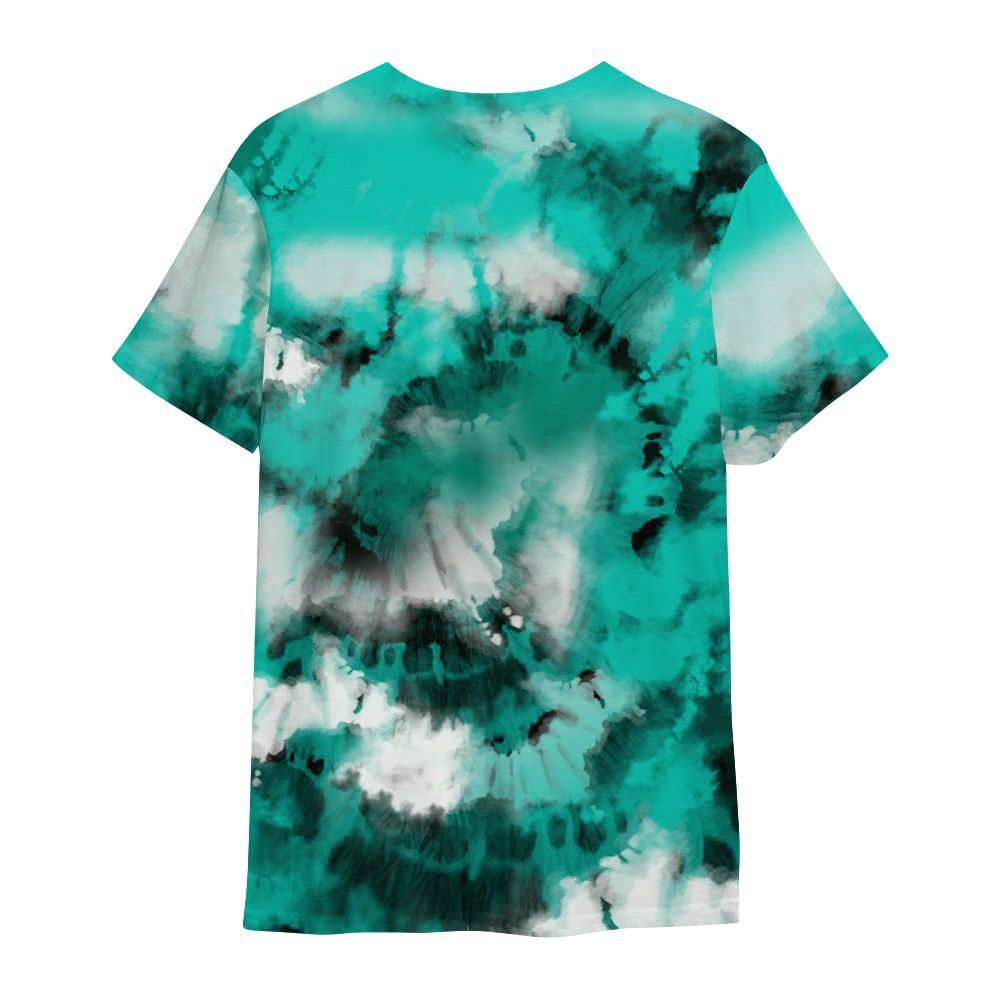Shirt To Match Dunk Low Clear Jade - God Blessed Tie Dye All Over Print