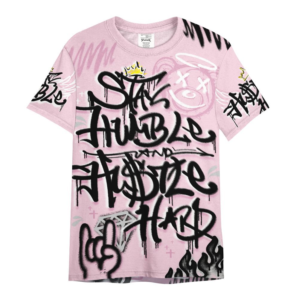 Shirt To Match Orchid 4s - Humble Drip Streetwear Graffity All Over Print