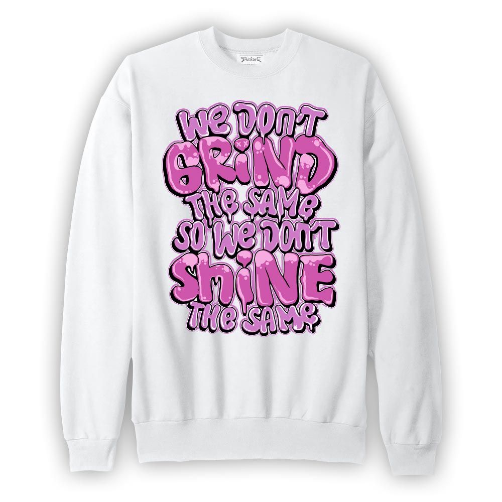 Sweatshirt To match Hyper Violet 4s Sweatshirt - Grind Shining Graphic Graphic