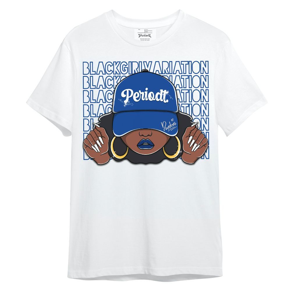 Shirt To Match Low Game Royal 1s - Black Girl Variation Unisex Shirt