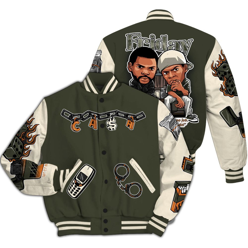 Varsity Jacket To Match Retro Undefeated 4s - Friday Movie Custom Name All Over Print