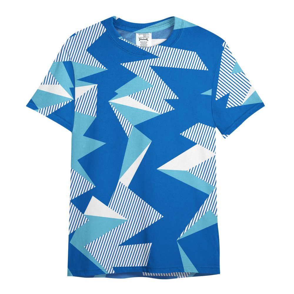 Shirt To Match Dunk Low Argon - Geometric Camouflage Pattern All Over Print