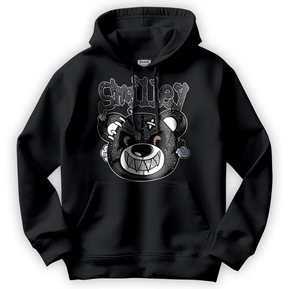 Sweatshirt To Match Reverse Black White 6s Hoodie - Smilley Bear Hoodie Unisex
