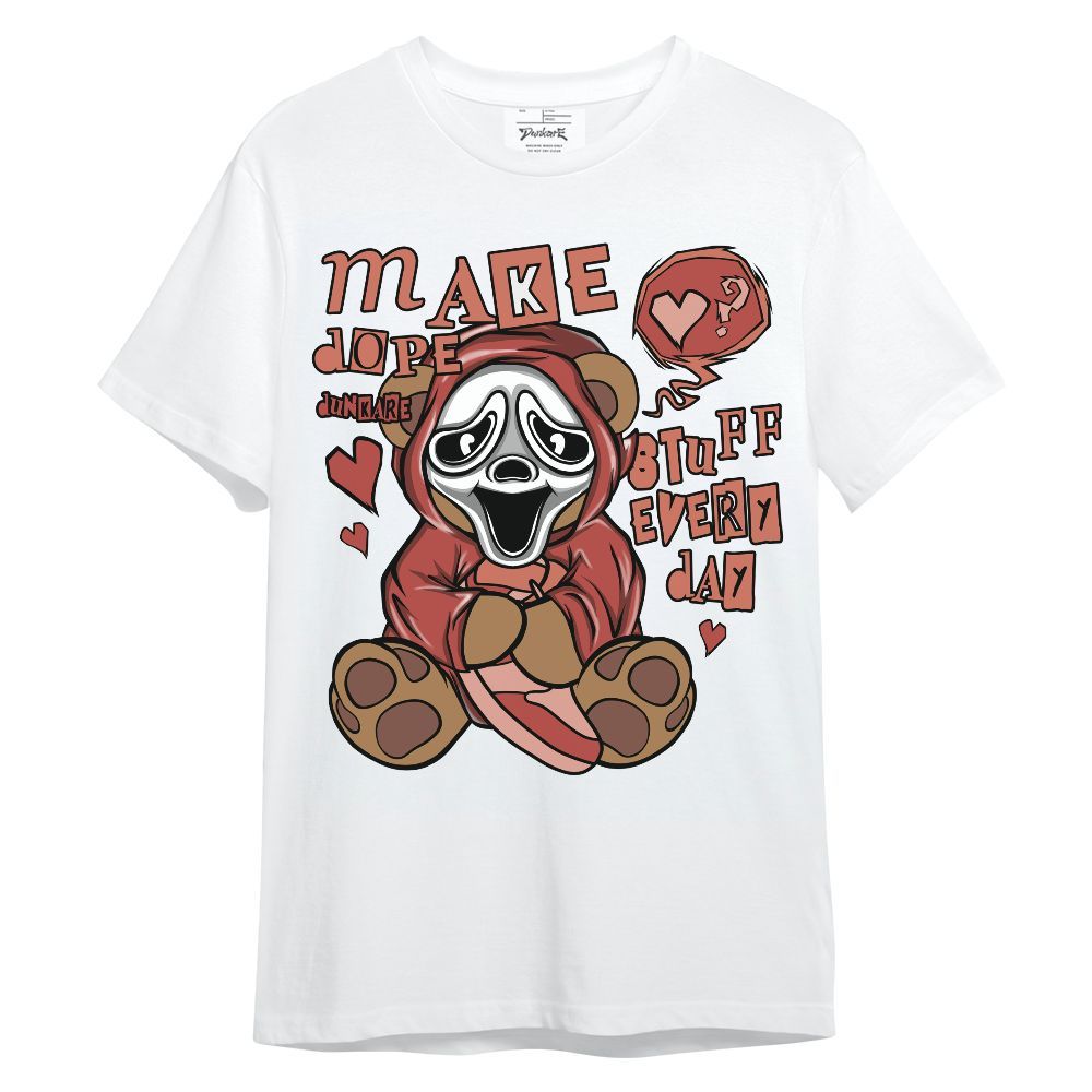 Shirt To Match Dune Red 13s - Make Dopes Bear Unisex Shirt