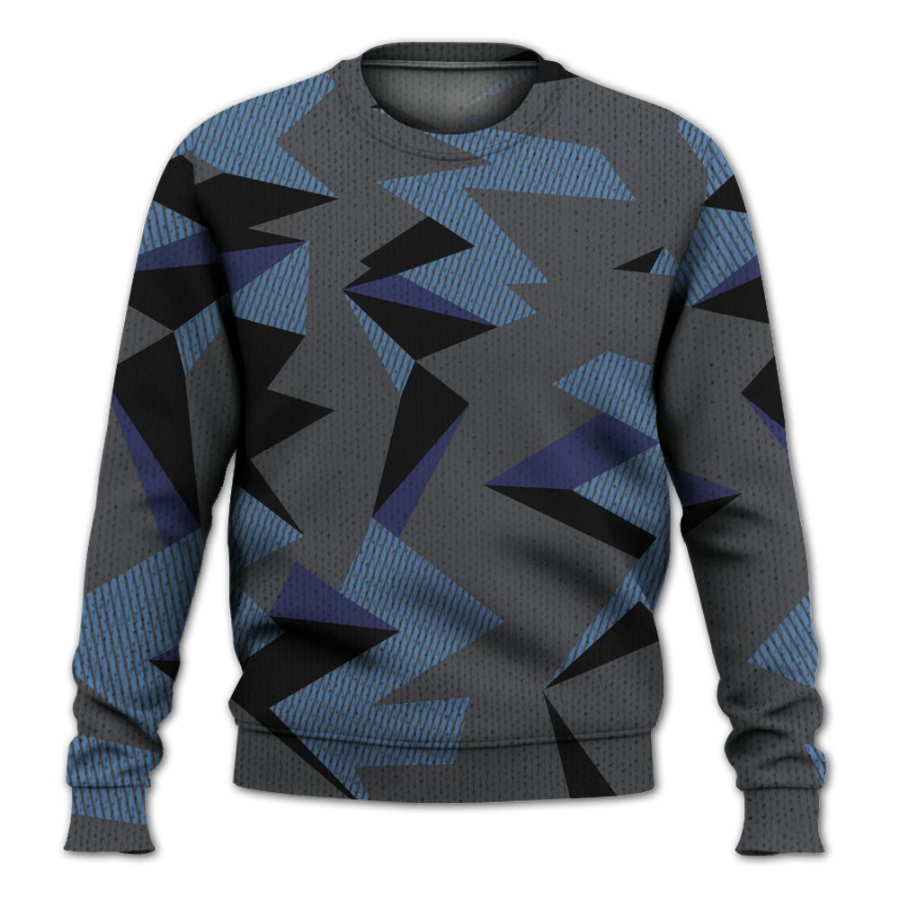 Knitted Sweater To Match Air Max 95 Stash - Geometric Camouflage Pattern
