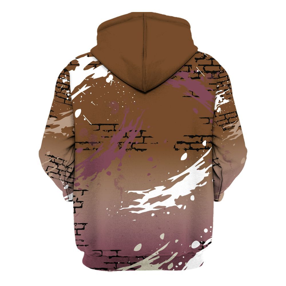 Hoodie To Match Archaeo Brown 3s - Values Of Loyalty Drip All Over Print