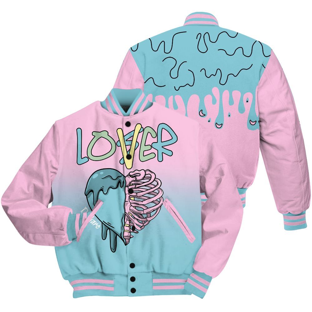 Varsity Jacket To Match SB Dunk Low Visty Shirt, Loser Lover Dripping All Over Print