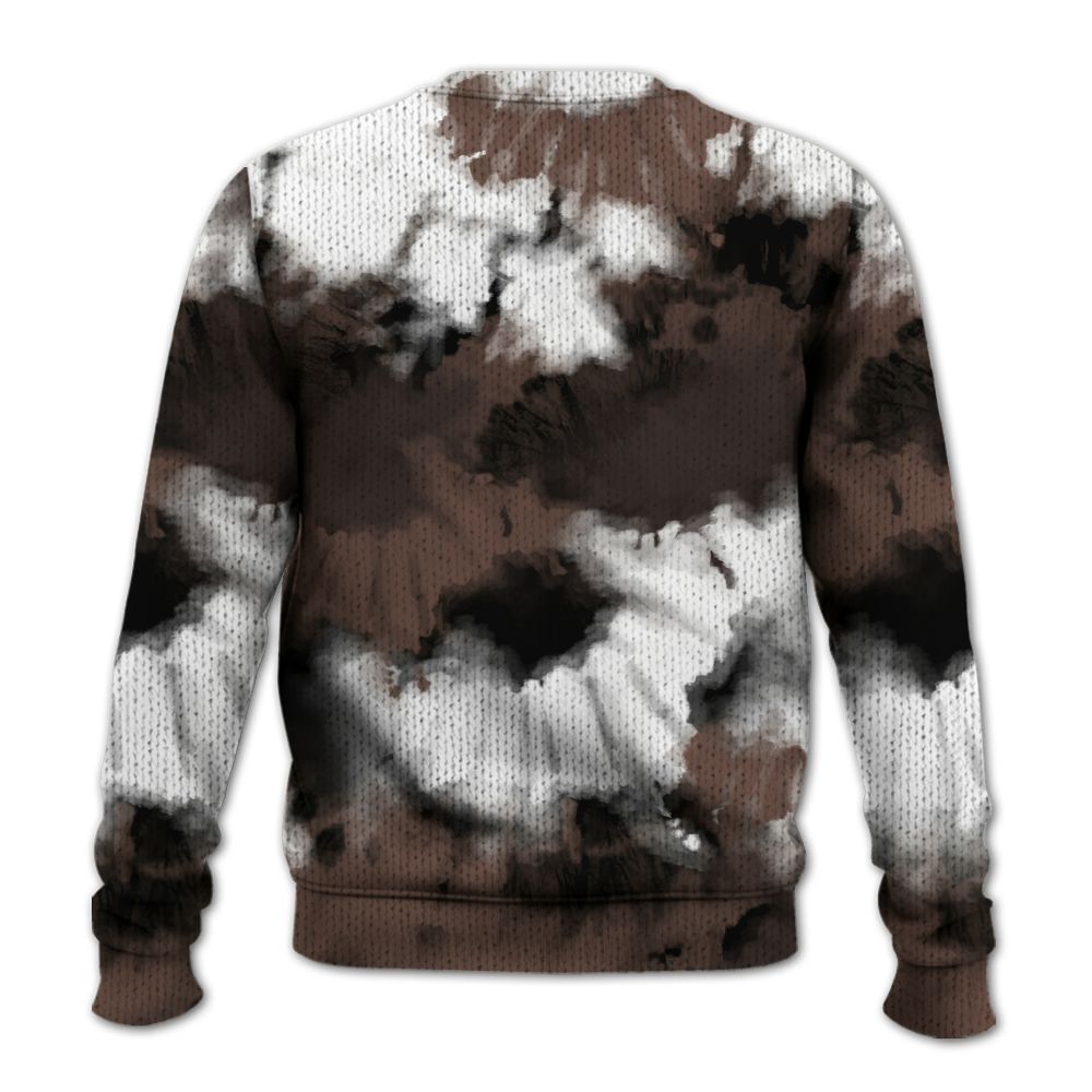 Knitted Sweater To Match Air Force 1 Low Escape - Tie Dye FK Around Find Out