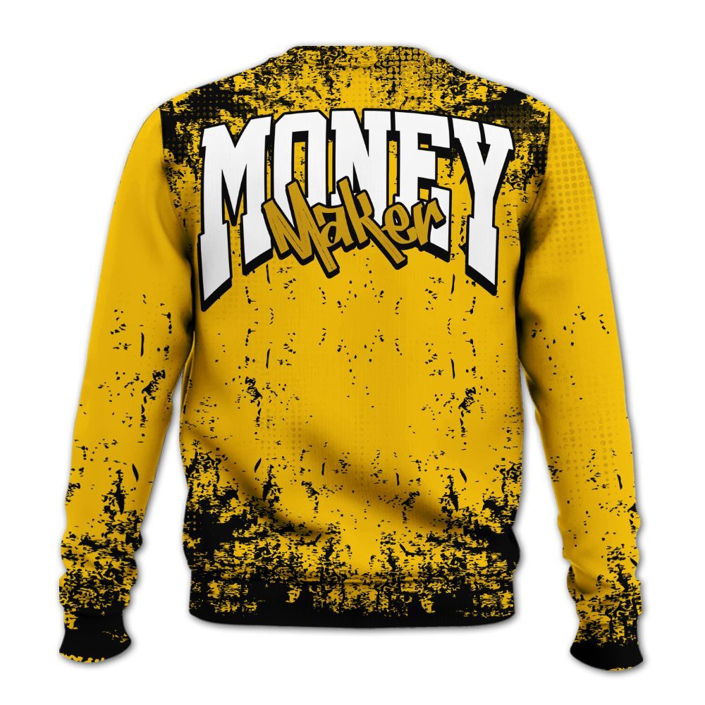 Sweatshirt To Match High Laney 1s - Move In Silence Money Street Retro All Over Print