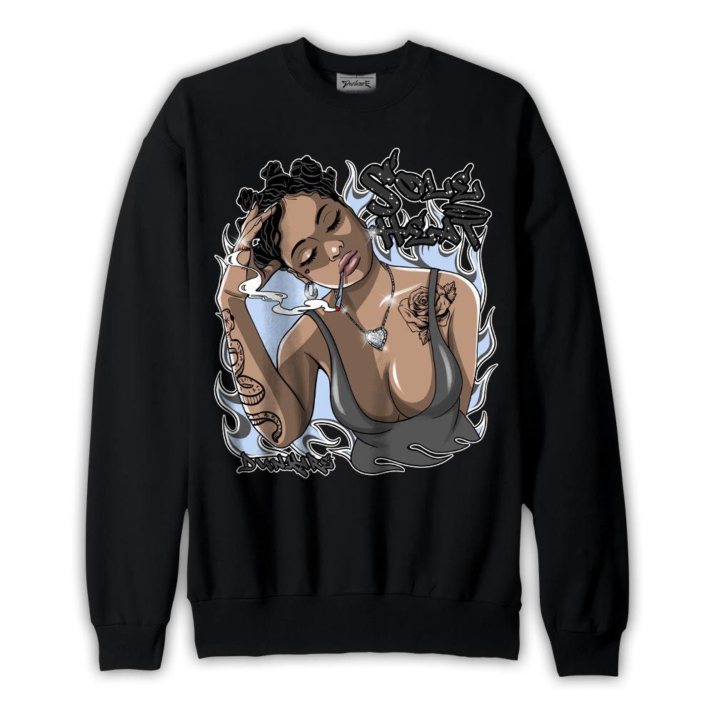 Sweatshirt To match Reverse Black White 6s Sweatshirt - Sole Heat Unique Graphic