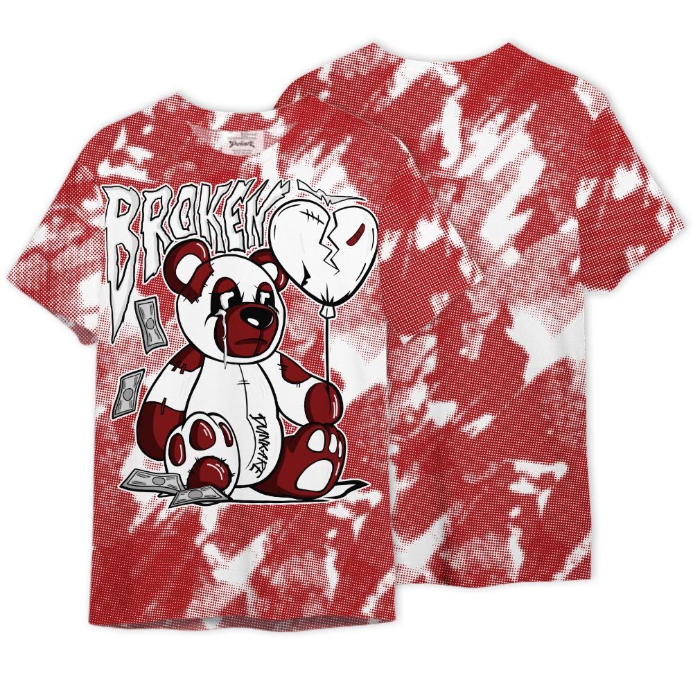Shirt To Match Red Taxi 12s - Broken Bear Version 2 Shirt Unisex