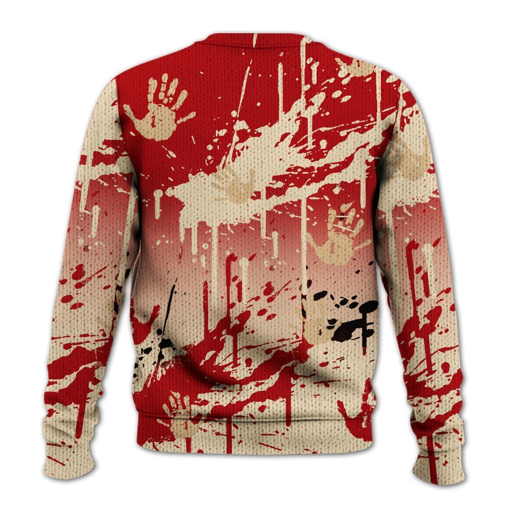 Knitted Sweater To Match Dunk Low Strawberry Waffle - Loser Lover Drip Heart